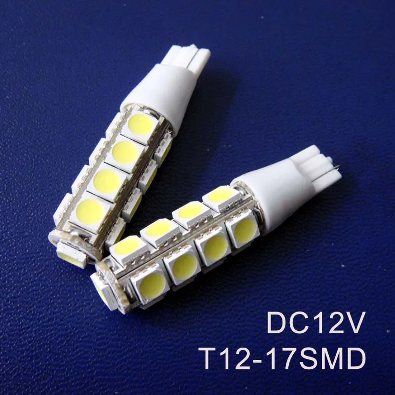 High quality 12Vdc 3w T12 Car led indicator light Signal light Pilot lamps,Auto T12 wedge T12 led bulbs free shipping 5pcs/lot