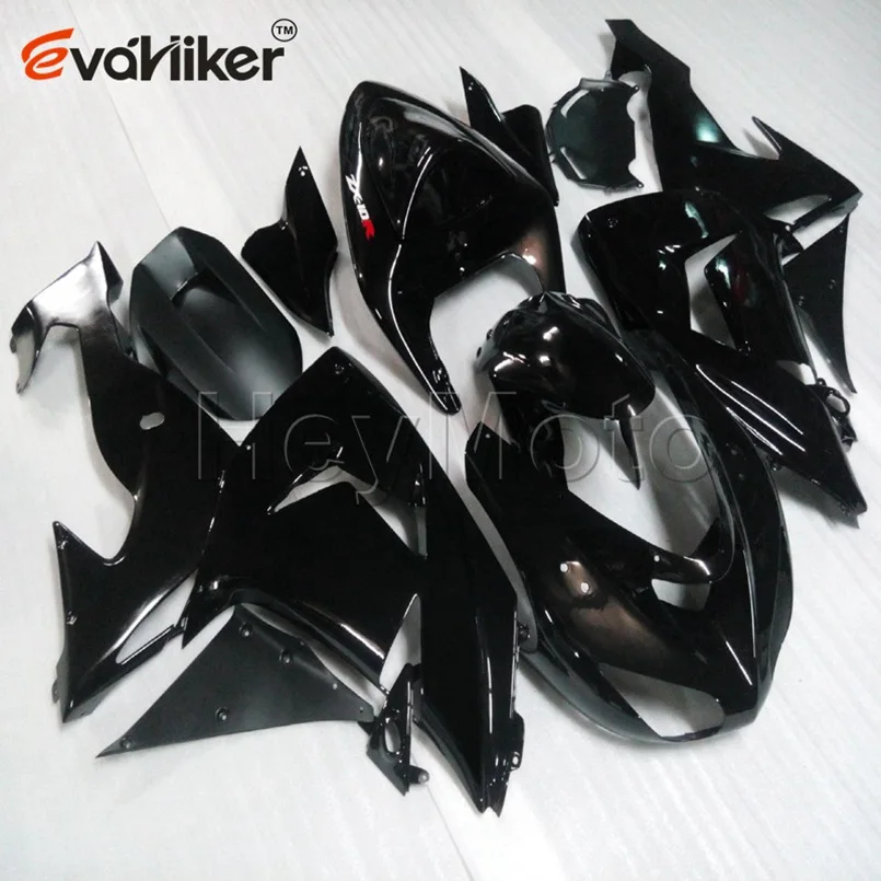 Motorcycle Fairing for ZX10R 2006 2007 black ZX 10R 06 07 ABS plastic Motorcycle cowl kit Injection mold