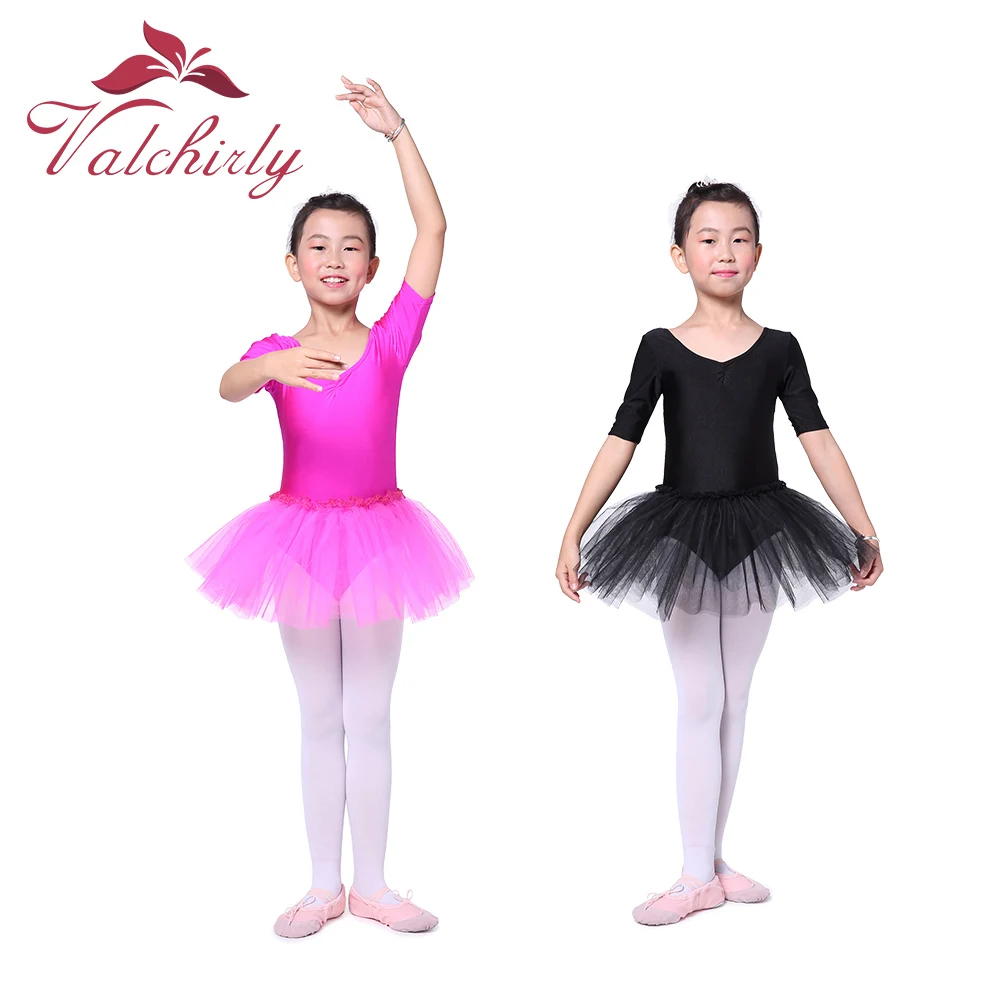 ยิมนาสติก Leotard หญิงบัลเล่ต์เด็ก Leotard Tutu Dance สวมเครื่องแต่งกายบัลเล่ต์ Leotards สำหรับสาว Ballerina เสื้อผ้า