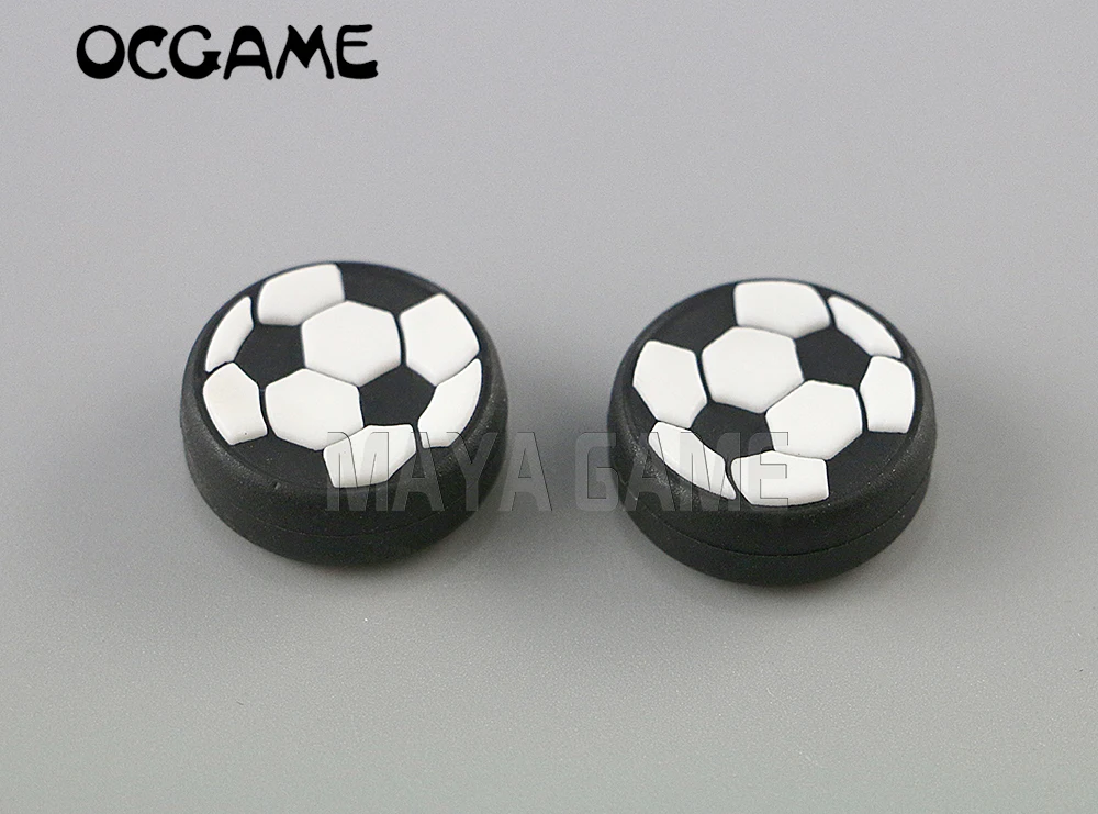 OCGAME 2 pz/lotto squadra di calcio di alta qualità tappo colorato levetta Joystick Grip per PS4 PS3 Xbox360 Xbox one Controller