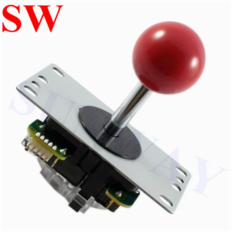 High quality Arcade copy Sanwa joystick 4/8 Way Joystick for Coin Operated Arcade Game Machine parts stick with circuit board