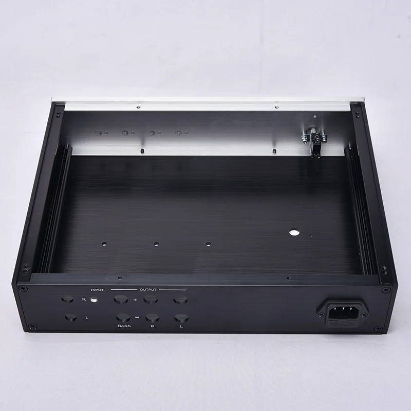 KYYSLB Amp Case Shell DIY Box 320*70*248MM All Aluminum Amplifier Chassis Housing 3207