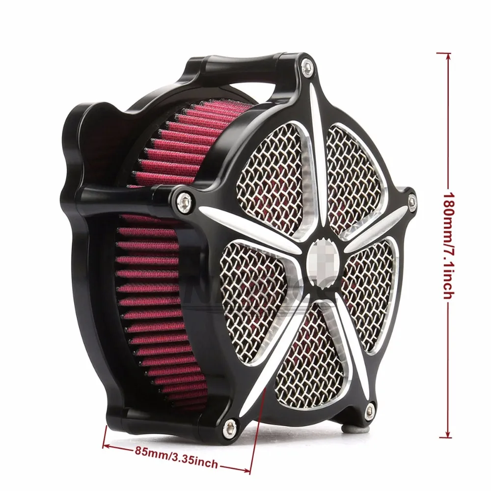 

Air Cleaner System For harley touring roadking street glide Softail springer Dyna air filter for sportster 883 1200