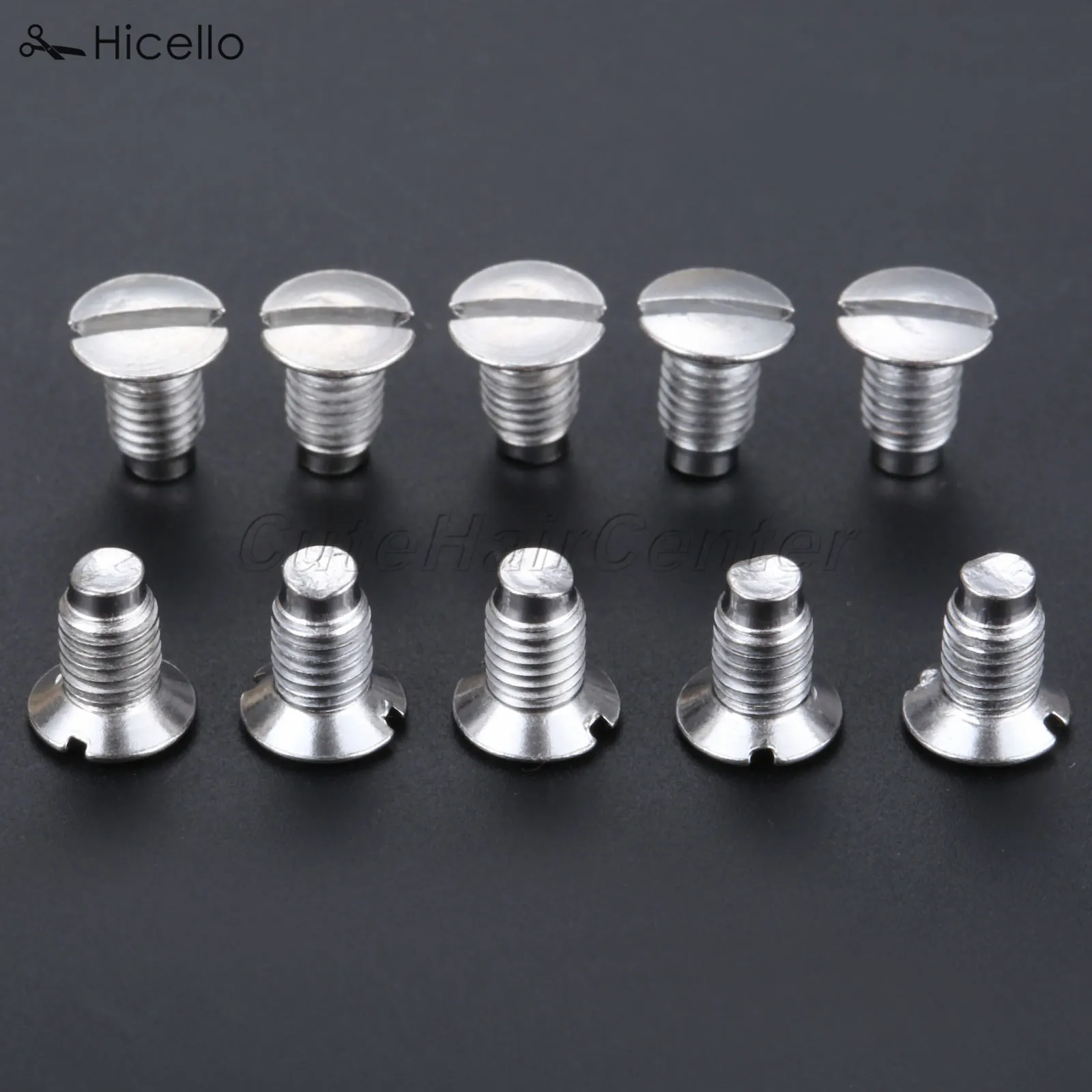 50pcs Screws Industrial Sewing Machine Needle Plate Screw Stainless Steel Round Head Fastening Embroidery Accessories Hicello