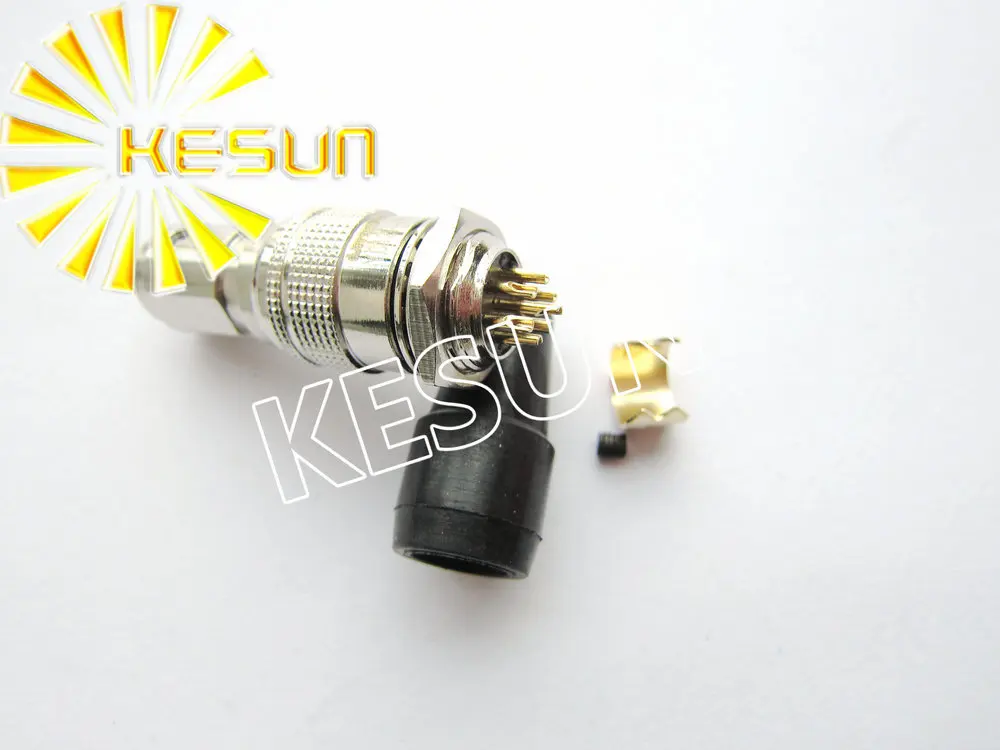 

Free Shipping 5pair YC12-7 YC12 7Pin Male&Female Circular connector YC12 Aviation Socket + Plug Connector