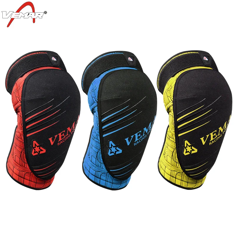 

VEMAR E-03 Motorcycle Knee Pads Motocross Leg Knee Protector MTB Ski Protective Gear Moto Knee Brace Support