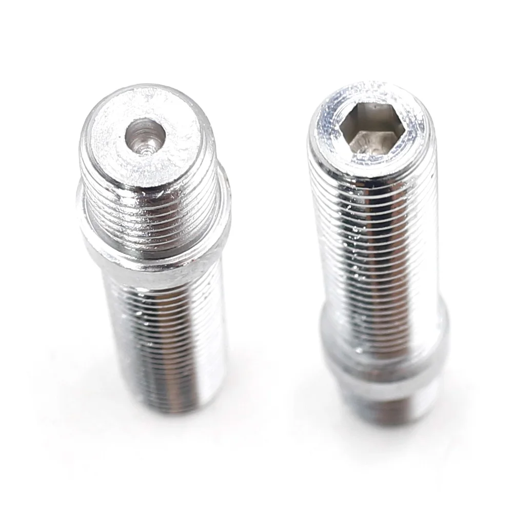 20PCS 12*1.5 TO 12*1.5 New Racing Car Wheel Stud Conversion Tall Lug Bolts To Studs 58MM TT101106