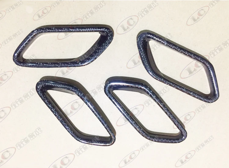 Fit for  Maserati GT GC GTS  of plate on the side air outlet of carbon fiber leaf plate 6 pieces for 1 set