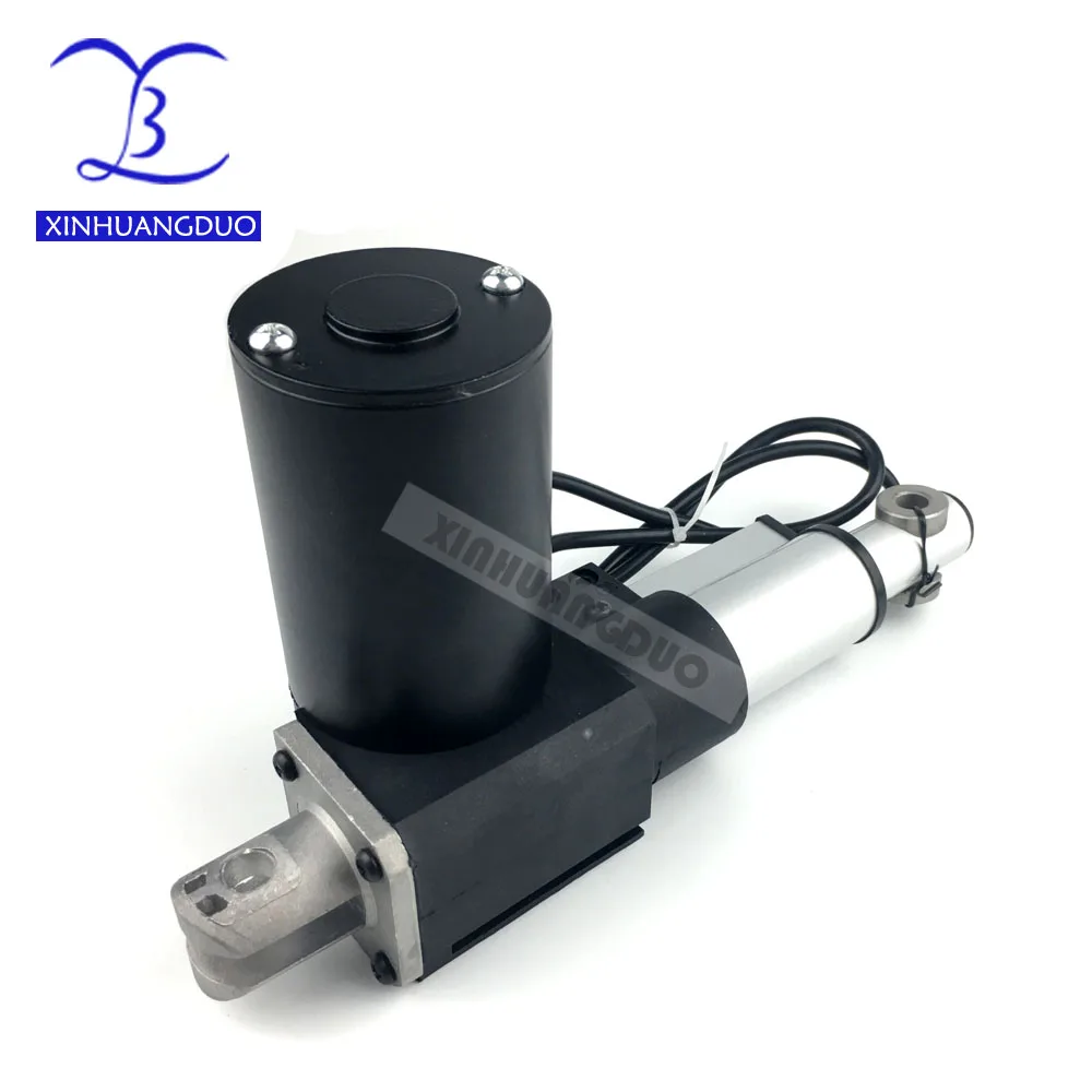 Impulso 5000n 500kg 1100lbs do Atuador Linear Bonde do Micro Atuador Linear de 12v 24v 25 mm Atuador Linear Resistente do Elevador da Tevê