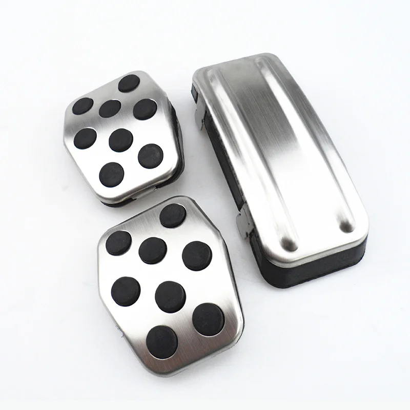 

For Ford Focus kuga ST 2005-2011 2012 2013 Stainless steel Car Pedal Pads Cover MT AT for Focus 2 focus 3