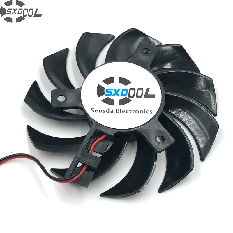 

SXDOOL graphics card fan GA81S2U -NNTB diameter 75mm DC12V 0.38A cooling fan