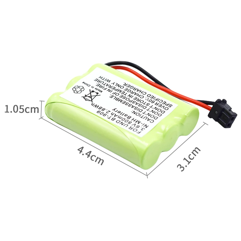 3.6v 800mAh Fast Charge Low-Self Discharge Ni-MH Rechargeable Vacuum Mopping Robot Battery for Irobot380 Mint5200 5200c 380t