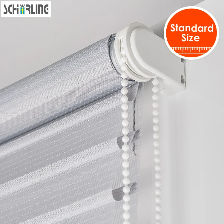 SCHRLING Shangri-La Роскошные прозрачные рулонные жалюзи на заказ Верхняя нижняя часть Защитная оконная жалюзи для детей Стандартный размер