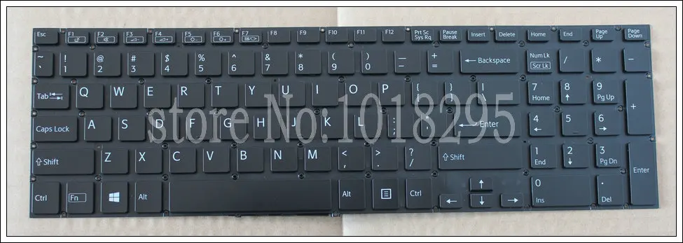 New US Keyboard for SONY Vaio SVF1521K1EB SVF152C29M SVF1521V6E Laptop Keyboard with backlit English