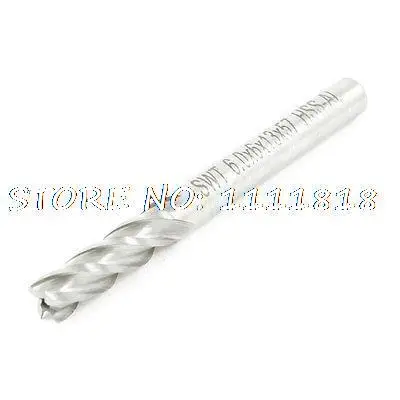 

5,5 x 6 x 60 мм, 4 канавки, концевая фреза из быстрорежущей стали с прямым хвостовиком