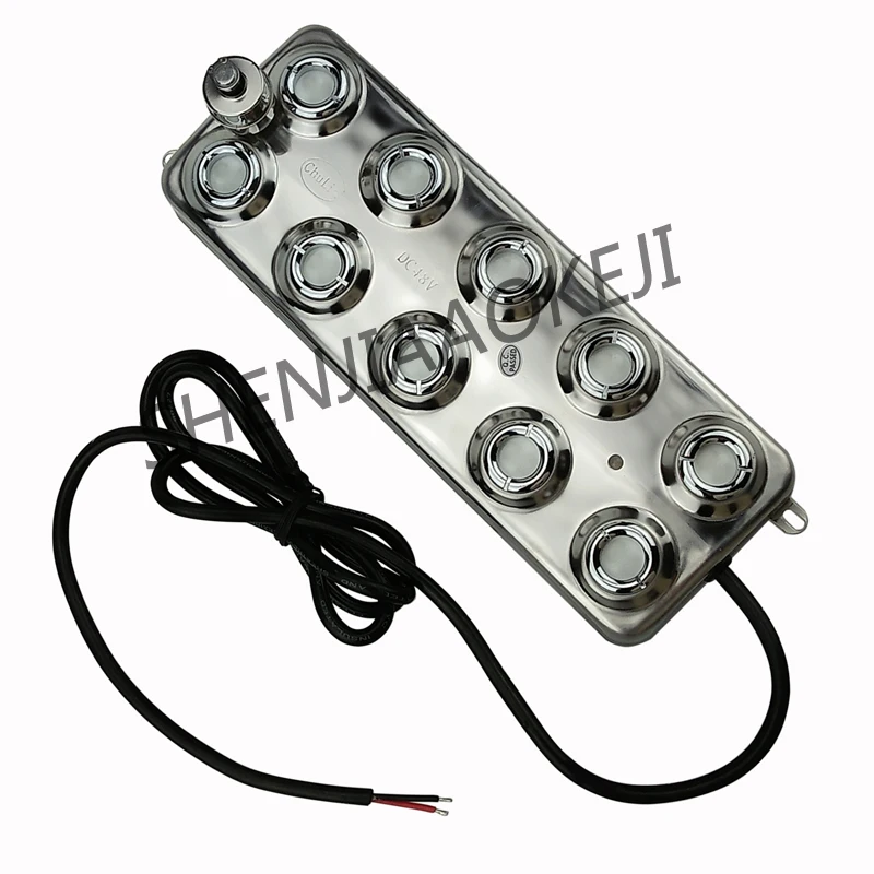 

DC48V Ultrasonic mist maker fogger 10 head humidifier +transformer 4.5kg/h Ultrasonic nebulizer for fresh vegetables