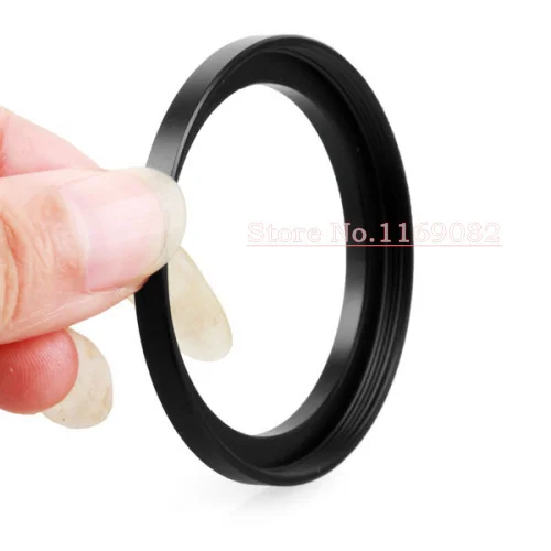 Kamera 1 pcs 60mm-67mm 60-67mm 60-67 Langkah Bawah Filter Cincin Melangkah Adapter Adaptor Hitam