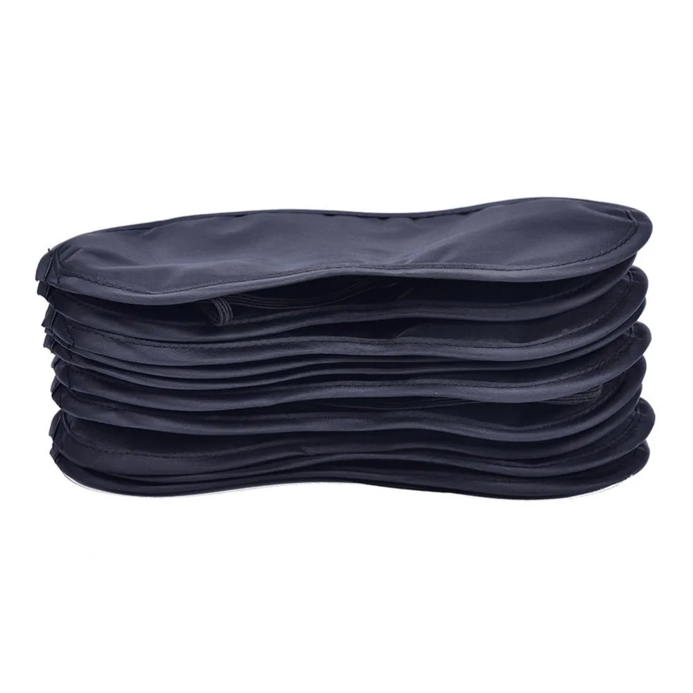 10Pcs/lot Gift Travel Sleep Mask fast Sleeping Eye Mask Eyeshade Cover Shade Patch Women Men Soft Portable Blindfold Travel