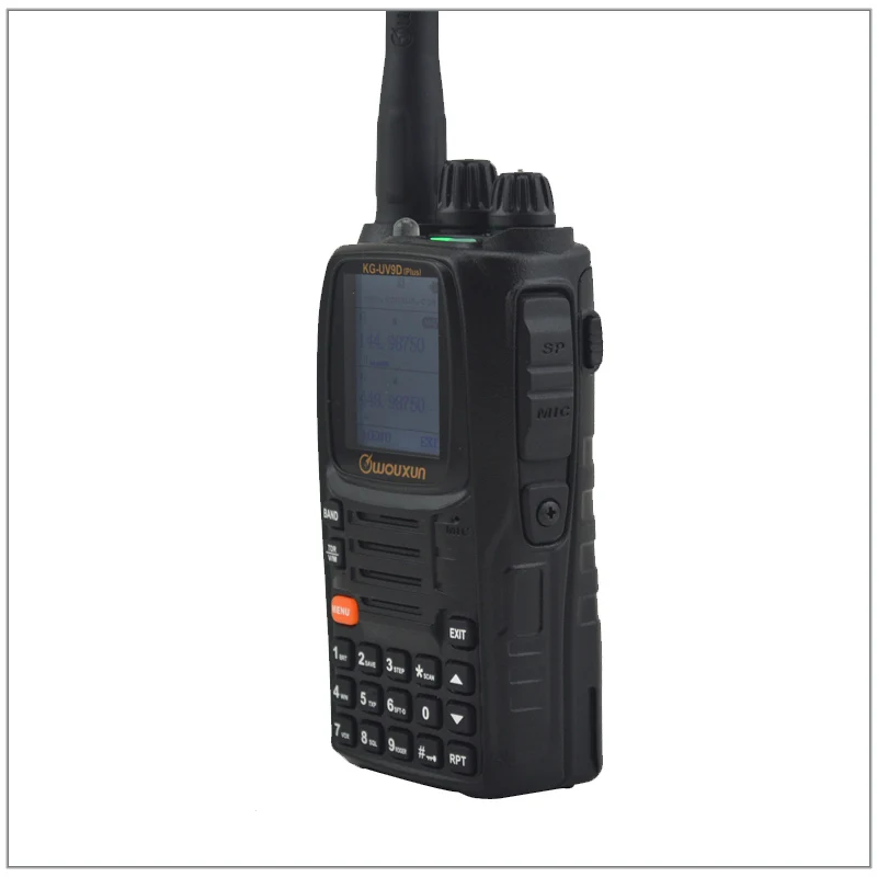 WOUXUN walkie talkie KG-UV9D Plus VHF 136-174MHz&UHF 400-512MHz Dual Band Radio (Duplex Mode)TWIN BANDS TX,SEVEN BANDS RX