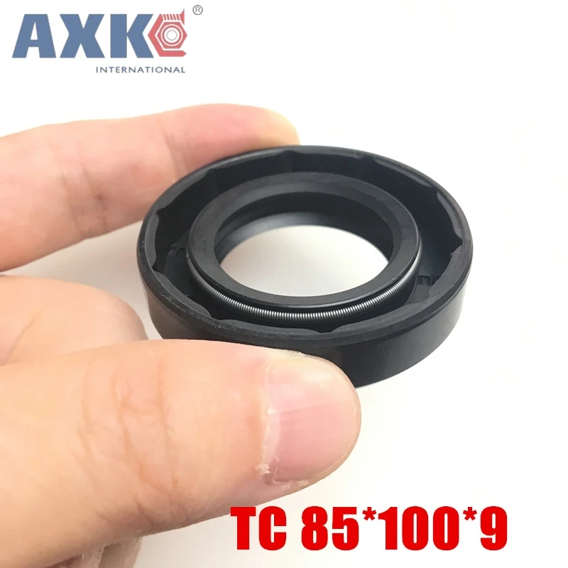 

4pcs/NBR Shaft Oil grease Seal TC-85*100*9 Rubber Covered Double Lip With Garter Spring/Gasket of motorcycle part