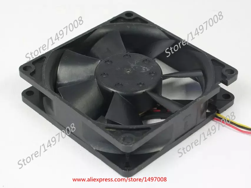 NMB-MAT 3108NL-05W-B29 S02 DC 12V 0.08A 3-Wire 80x80x20mm Server Cooling Fan