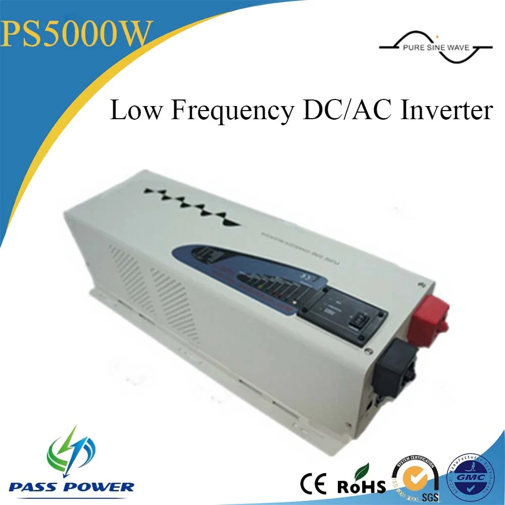 

Low frequency Hybrid inverter dc to ac solar inveter 5kw 24v 48v DC 220VAC 110VAC 50HZ or 60HZ DC to AC inverter with charger