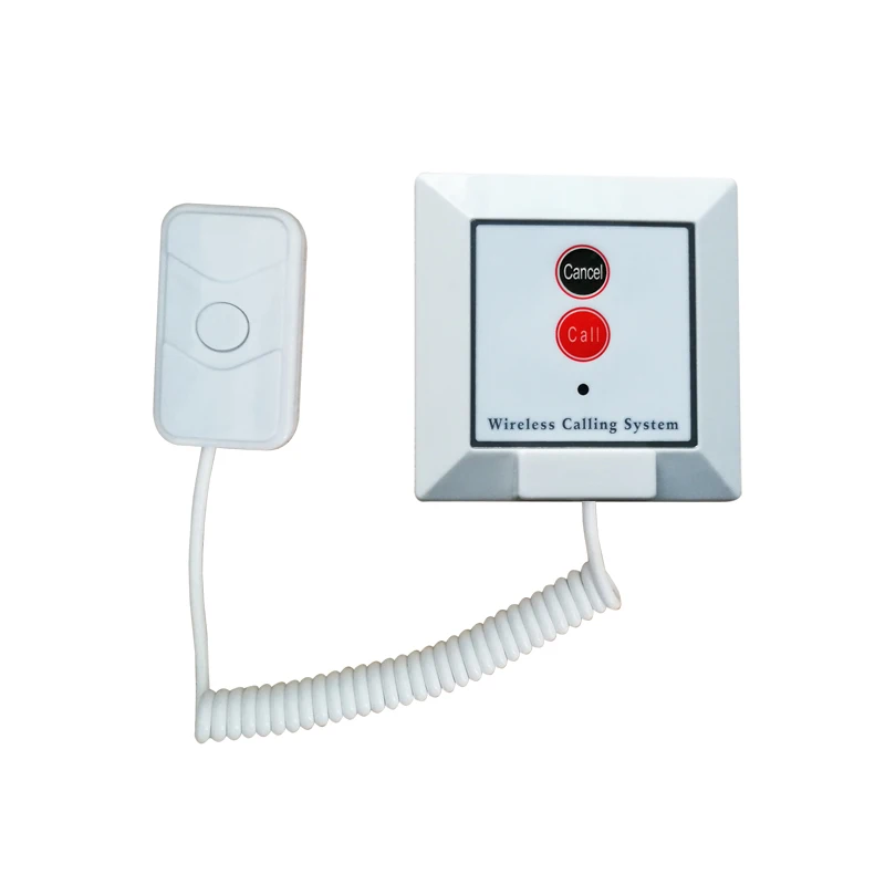 Emergency call bell button for elder children hospital nursing house clinic wireless patient call system K-W2-H