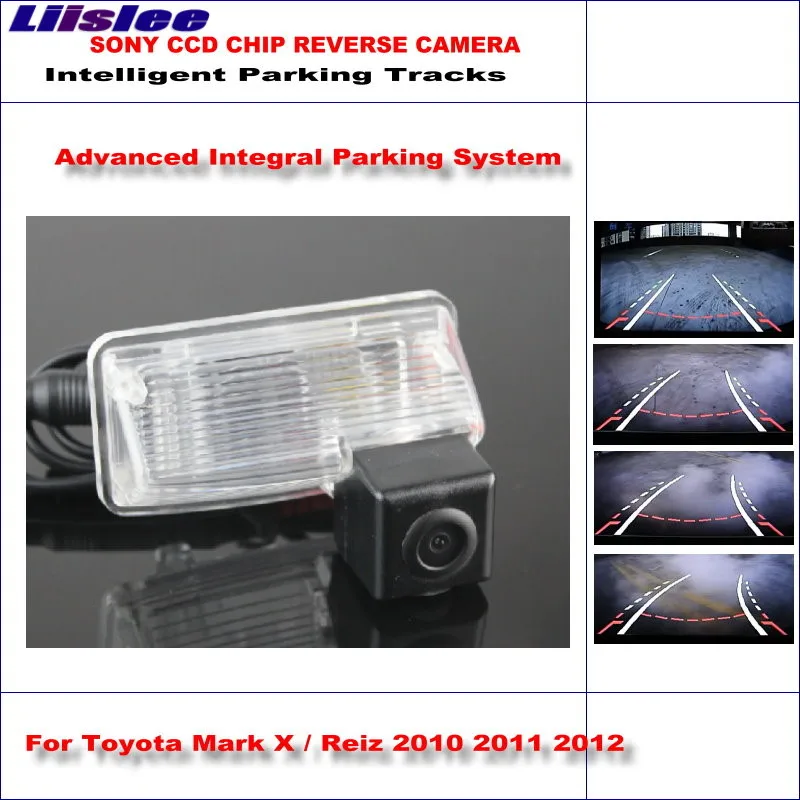 

Reverse Rear View Camera For Toyota Mark X / Reiz 2010 2011 2012 HD 860 * 576 Pixels Parking Intelligentized Dynamic Trajectory