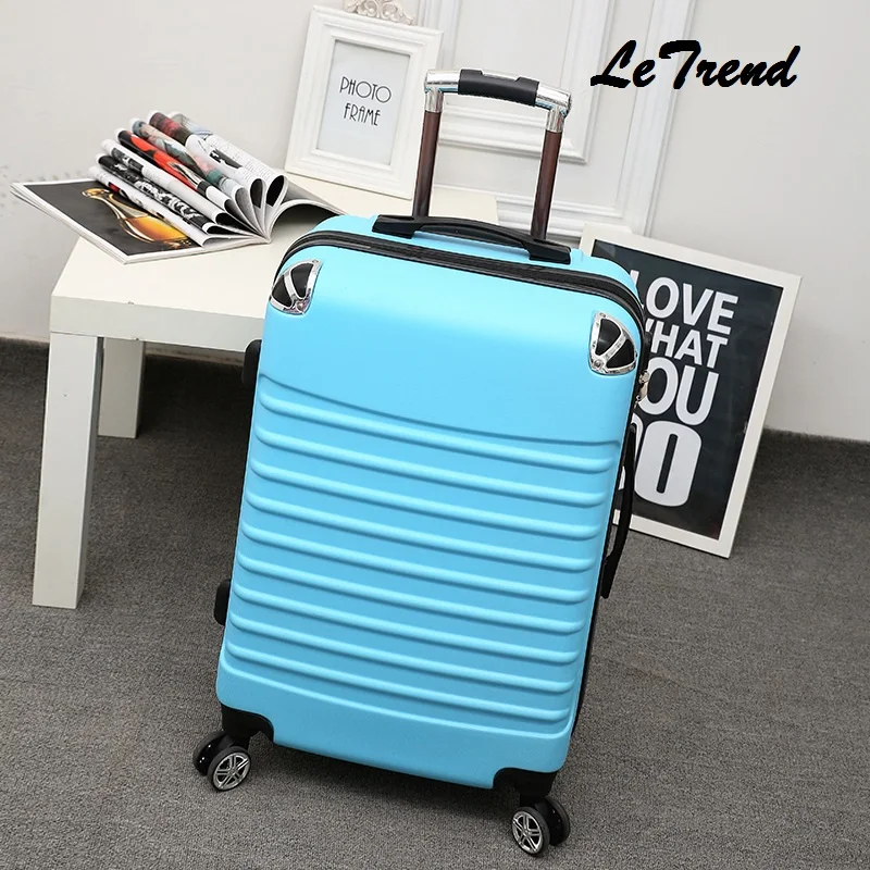 High capacity Aluminium Frame Rolling Luggage Trolley Travel Bag 20 inch Women Men  Carry On Suitcases Wheels  Trunk