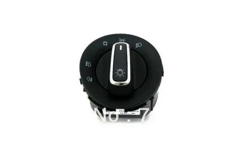 Chrome Euro Head Light Switch For Skoda Superb B6 MK2