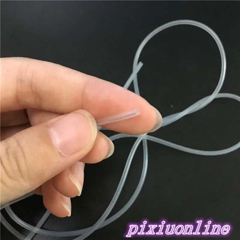 1PC YT824Y Imported Silicone Tube Food Grade Capillary Transparent 0.8 mm* 1.9mm Plumbing Hoses 1Meter High Quality On Sale