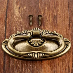 1Pc 978*43mm Antique Bronze Furniture Handle Drawer Cabinet Jewelry Box Decorative Handles Pulls Knob Furniture