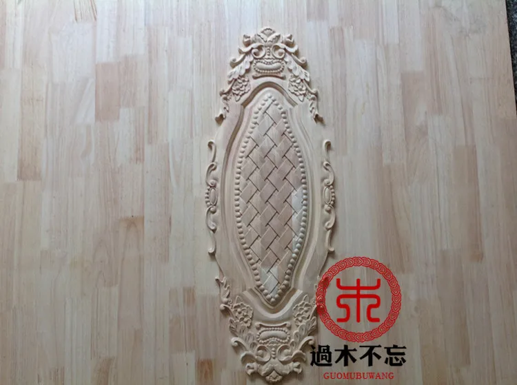 Don't forget the wooden Dongyang wood carving wood trim central Window Decal Decals European door flower bed