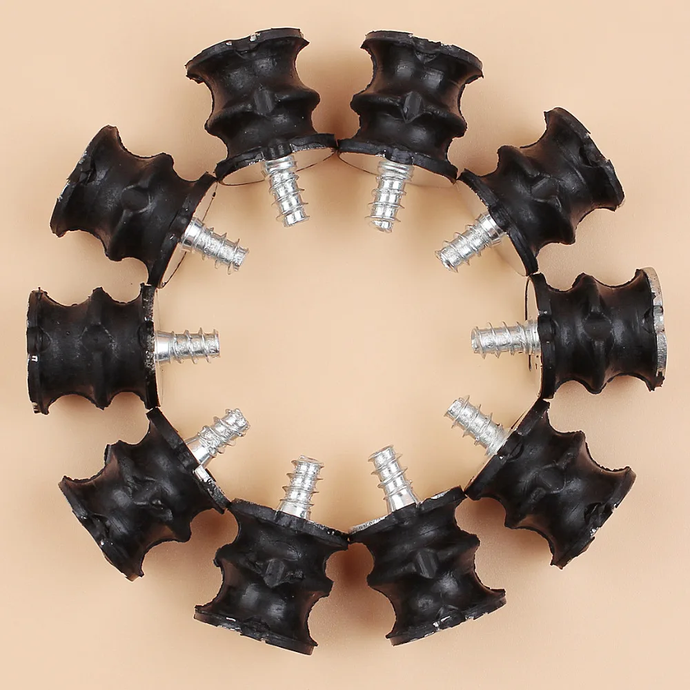 10Pcs/lot Annular Isolator Buffer Mount Kit Fit HUSQVARNA 136 136LE 137 137E 141 141E 142 142LE Chainsaw Spare Parts