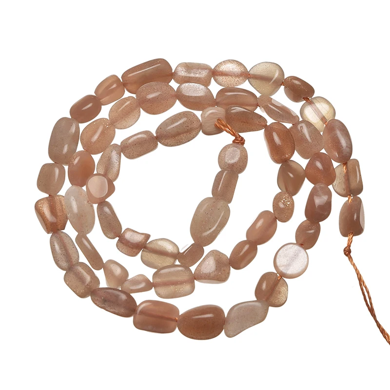 

Wholesale Sunstone Beads Pick Size For 5-10mm Diy Bracelets Necklace 16inch H728