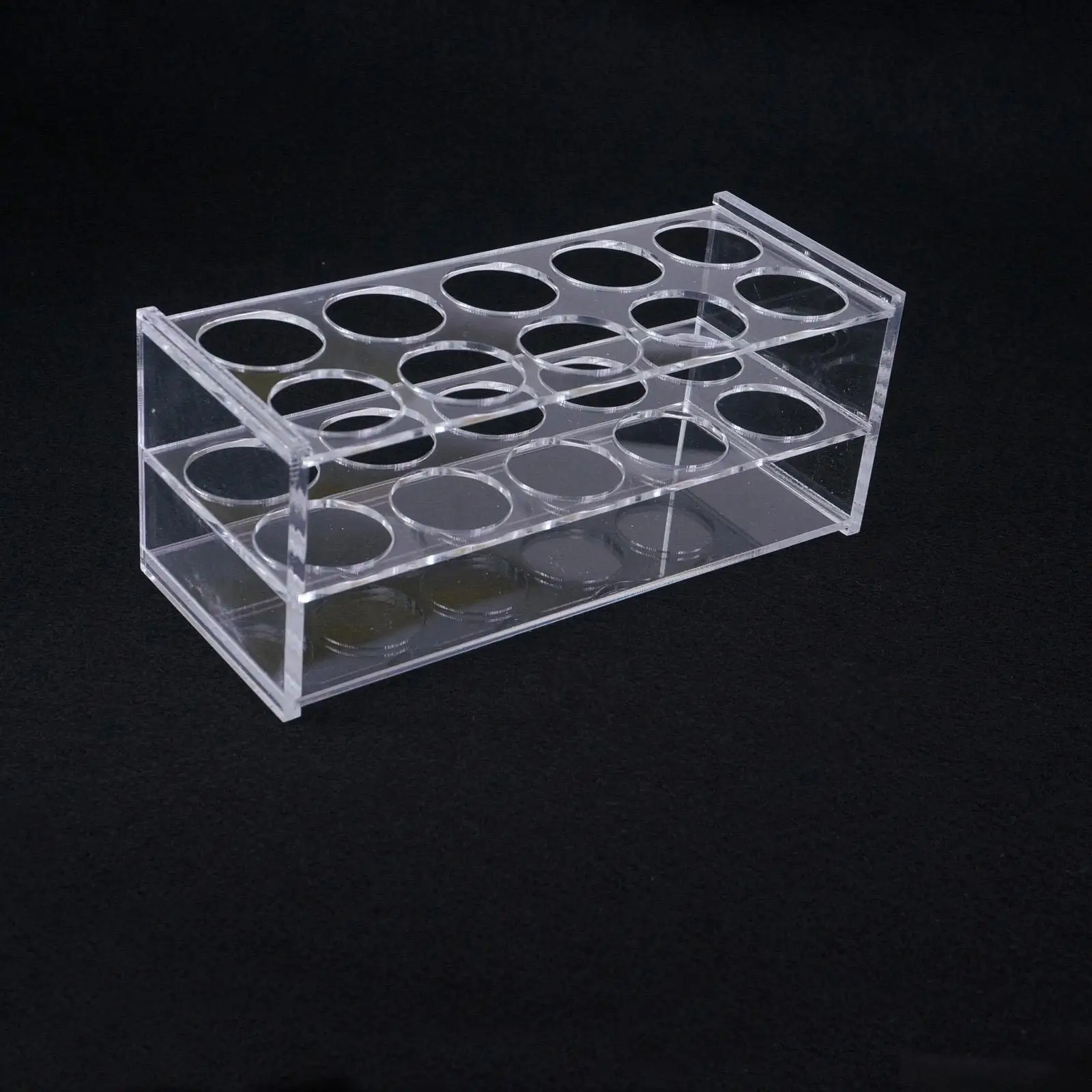 29mm Diam 10 Löcher Methylmethacrylat Rack Stehen Für 50ml Zentrifuge Rohre