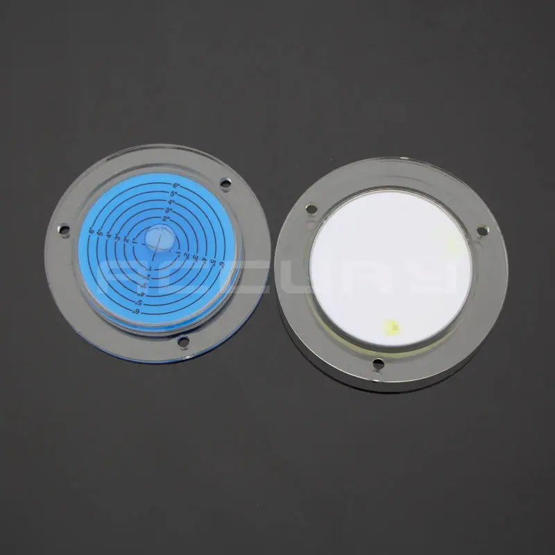 HACCURY Size 100*15mm Color bule Universal level Acrylic Round bubble level Construction Machinery water level indicator