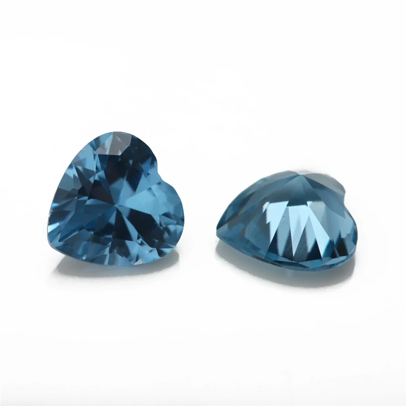 Synthetische Spinellsteine im Blauherz-Schliff, 3x3mm bis 10x10mm, lose Edelsteine 106 # 109 # 112 # 113 # 114 # 120 # Farbe für Schmuckherstellung – Detail 15