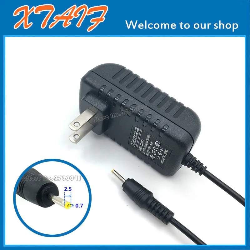 5V 2A AC/DC Wall Charger Power supply Adapter Cord for 7in Tablet iRulu Dragon Touch US Plug