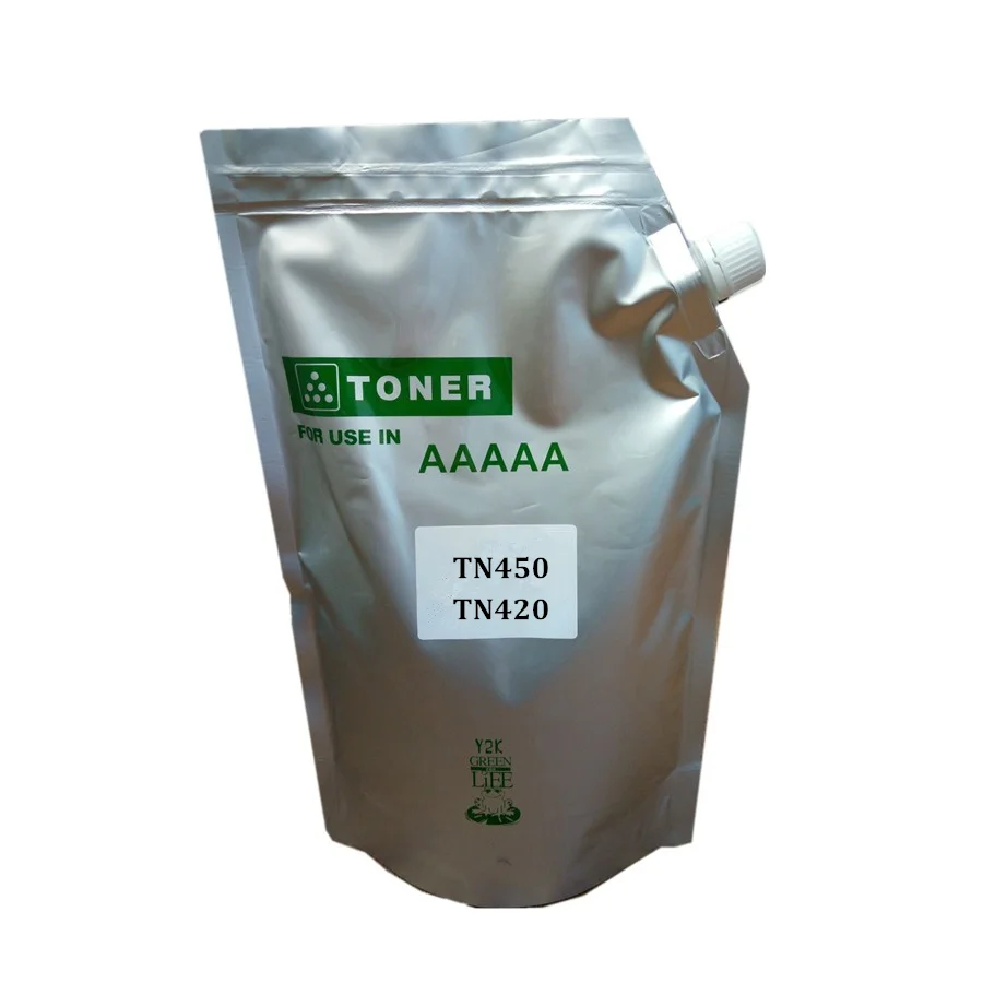 Compatible 1kg black refill toner powder for brother TN450 tn-450 tn-420 TN420 HL-2220/2230/2240D/2242D/2250DN/2270DW