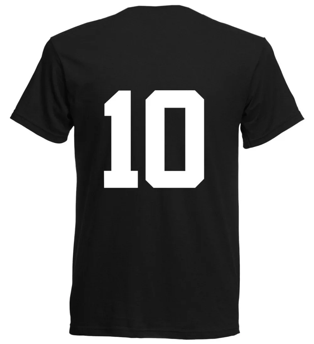 2019 Hot sale Summer Style Ethiopia 2019 T-Shirt Trikot Style Footballer Number ALL 10 Sporter Funny Tee shirt