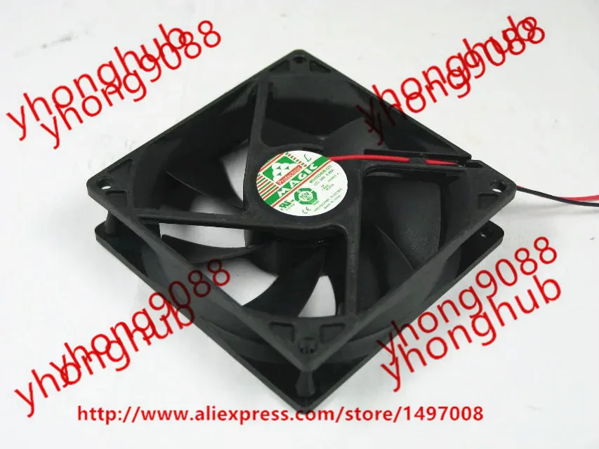 

MGA9224UB-025 DC 24V 0.48A 2-Wire 90x90x25mm Server Cooling Fan