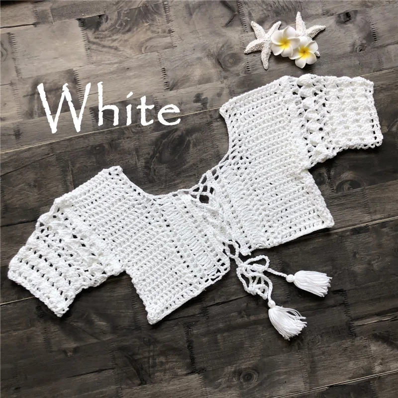 Women Sexy Crochet Hippie Bralette Knit Bra Boho Beach Bikini Crop Tops Swimwear Sexy Top Boho Bikini Top