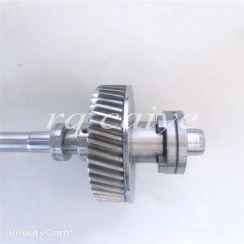 1 set SM52 gear shaft  SM52 gear Stainless steel material G2.030.201,R2.030.207,MV.101.755/02 MV.022.730/01