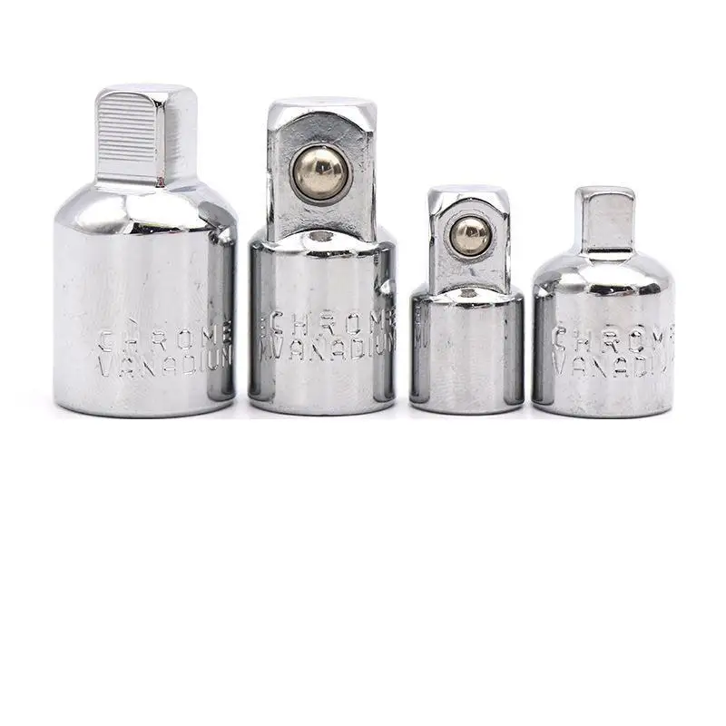 4pcs Chrome Vanadium Steel Sleeve Adapter Converter Drive Socket Wrench Wrench-sleeve Joint Hand Tools