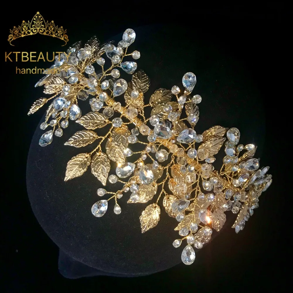 Ktbeauty العروس دبوس كريستال المرأة ستار الموضة العصرية Hairwear الشعر مجوهرات العصابات الشعر تخفيض السعر #3