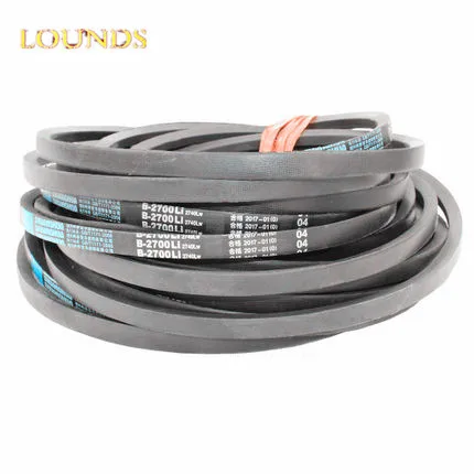 Free Shipping 5V540 5V560 5V580 5V590 5V600 5V610  La  WEDGE WRAPPED V-BELT Industry  Black Rubber 5V (15N) Type Vee V Belt