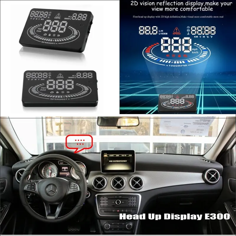 

Car HUD Head Up Display For Mercedes Benz GLA Class MB X156 2013-2016 Auto Accessories Plug & Play Projector Refkecting Windshie