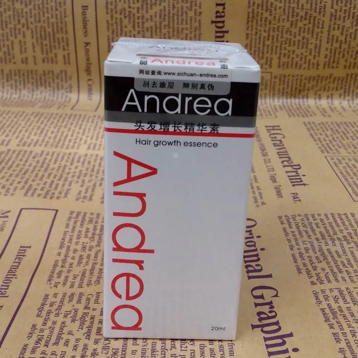 3pcs / lot Authentic Andrea Hair Growth Essence Anti Hair Loss Liquid 10ml dense UNISEX fast hair regrowth treatment products image 2