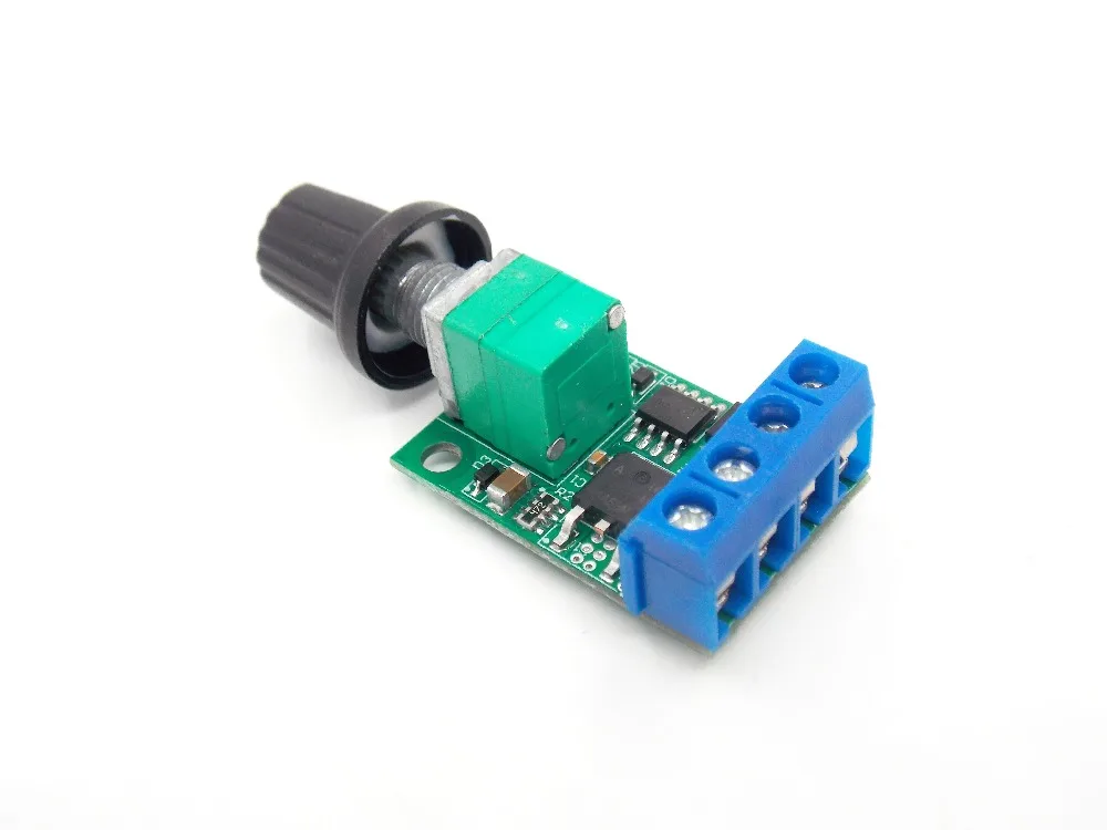 DC Motor Speed Control potenziometro Governor PWM Regulation Board LED